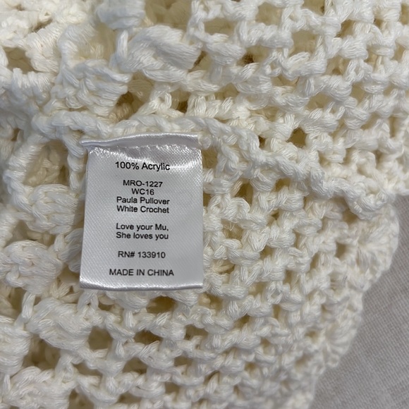 Mumu Knit Cover Up. Size L - Picture 6 of 6